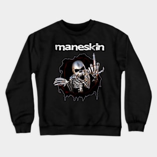 vintage horror maneskin band Crewneck Sweatshirt